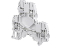 Abb 1snk 505 220 R0000 Doorgangsklem 2 Etages 5.2 Mm Schroeven Toewijzing: N Blauw 1 Stuks