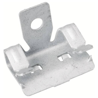 ABB E Klips AH 814 Trägerklammer waagrecht Balkklem Staal 7TCA084030R0457 100 stuk(s) (Ø x h) 6.5 Mm x 26 mm