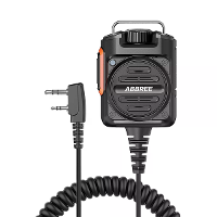 ABBREE AR 158 Draadloze Handmicrofoon Traploze Volume 800mAh Lange Standby Type C Opladen 3.5Mm Jack Draaibare Haak Clip