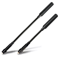 ABBREE AR 168 V1/V2 Gooseneck Tactical Antenne Dual Band VHF/UHF 144/430MHz Hoge Versterking SMA Vrouwelijk voor Baofeng