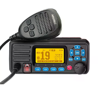 ABBREE AR 509MG VHF Maritieme Radio Waterdicht IP67 25W Ingebouwde GPS NOAA Weeralarmen DSC Oproep USA INT CAN Maritieme