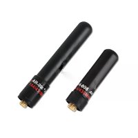 ABBREE AR 806 AR 806+ Dubbelband Mini Antenne 136 174MHz 400 480MHz SMA Vrouwelijk Hoge Versterking voor Baofeng UV 5R B