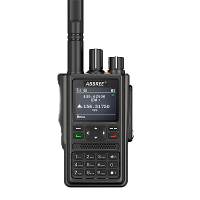 ABBREE DM F8 GPS DMR UV Dual Band Digitale Portofoon 5W Hoog Vermogen 4000 Kanalen 2800mAh Stemopname Tweeweg radio