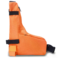 ABBREE Radio L vormige borsttas met 2 zakken waterdichte tactische nylon rugzak walkietalkie handsfree voor UV 21 UV 5RM