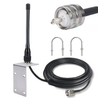 ABBREE X107M mariene VHF antenne 156 163 MHz frequentiebereik 2 dBi hoog rendement waterdichte bootantenne met PL 259 co