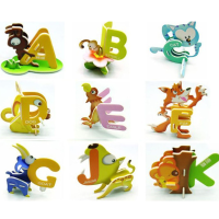 Abc Animal Letter 3d Puzzle Children Intelligence Toys Puzzle Gift