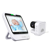 ABM790 7 Inch Draadloze Babyfoon met 1080P HD Videocamera Twee Wege Audio Nachtzicht VOXMode Temperatuursensor 5000mAh 3