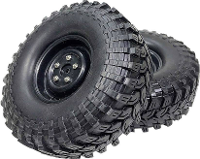 Absima 1:10 Crawler Complete wielen 2 stuks