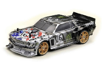 Absima 1:16 RC auto Elektro Toerwagen FIRST STEP SPEED PERFORMANCE FUN MAKER Neon, Grijs Brushless 4WD RTR Touring Car 2,4 GHz