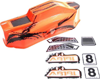Absima 1230036 Reserveonderdeel Body oranje