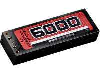 Absima LiPo accupack 7.4 V 6000 mAh Aantal cellen: 2 110 C Box hardcase 4 mm, T stekkersysteem