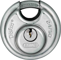 ABUS 20317 6 Hangslot Zilver