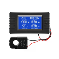 AC 100A Digitale Multimeter Spanning Amperage Vermogen Energie Monitor 80 260V LCD Display Split Kern Transformator 2200