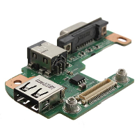 Ac Dc Power Jack Port Vga Usb Io Board Pfyc8 For Dell Inspiron