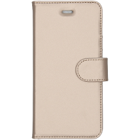 Gouden Wallet Tpu Booklet Voor De Huawei P10 Lite