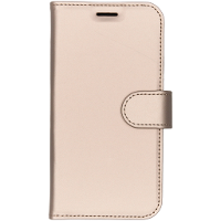 Gouden Wallet TPU Booklet voor de Samsung Galaxy J5 (2017)