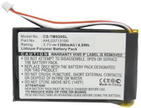 Accu voor navigatiesysteem Beltrona Vervangt originele accu AHL03713100 TomTom 3.7 V 1300 mAh