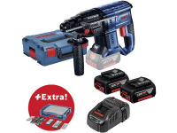 Accuboorhamer Bosch Professional Gbh 18v 20+68as Sds Plus 18 V 5 Ah Li Ion Incl. 2 Accus, Incl. Accessoires, Incl. Koffer