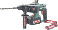 Accucombihamer Metabo Kha 18 Ltx Sds Plus 18 V 5.2 Ah Li Ion Incl. 2 Accus, Incl. Koffer