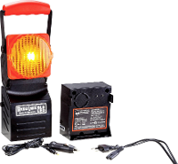 Acculux 456741 Werklamp Sl 8 Led Zwart, Rood Led 5 H
