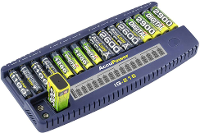AccuPower IQ216 Batterijlader NiCd, NiMH AAA (potlood), AA (penlite), 9 V (blok)