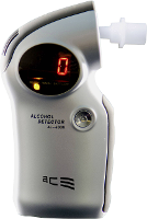 ACE AL6000 Alcoholtester Zilver 0.0 Tot 4 ‰ Verwisselbare sensor, Incl. Display