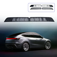 Achterbumperroostercover ABS gaasventilatie Antidustproof Insectennet Afneembaar Voor Tesla Model Y Juniper 2025