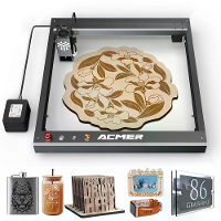 ACMER P2 20W Lasergraveermachine Vaste Focus Graveren op 30000mm/min Ultra stille Auto luchtassistentie Geen DIY Geen in