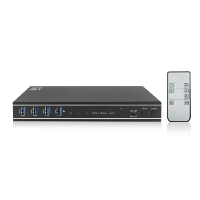 ACT Connectivity 2 Poorts Dual HDMI 4K@60Hz KVM switch, USB 3.2 Gen1 (USB 3.0) Kvm switch