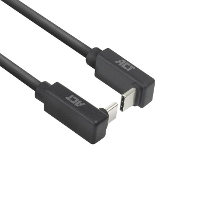 ACT Connectivity USB 3.2 USB C (omhoog/omlaag haaks) naar USB C (omhoog/omlaag haaks) kabel