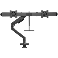 ACT Connectivity Monitorarm office premium, gasveer, crossbar, 2 monitoren
