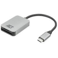 ACT Connectivity USB C kaartlezer voor SD en micro SD, SD 4.0 UHS II