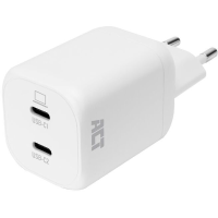 ACT Connectivity USB C lader 100W met 2 poorten oplader
