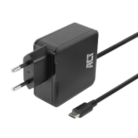 ACT Connectivity USB C laptoplader 65W met Power Delivery profielen, 2 meter