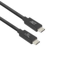 ACT Connectivity USB4 20Gbps 240W USB Type C kabel, USB IF gecertificeerd, 2 meter