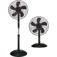 Actec MFA1 2 in 1 statief  en tafelventilator zwart