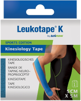 Actimove Kinesiology Tape Blauw 5cm x 5m
