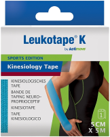 Actimove Kinesiology Tape Lichtblauw 5cm x 5m