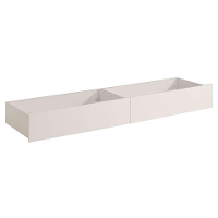 Leen Bakker   Ladenset Sleep   25,4x108,7x198,7 Cm   Spaanplaat   Wit   198.7X108.7X25.4 Cm