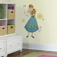 RoomMates muursticker Frozen Fever Anna   45x101 cm   Leen Bakker