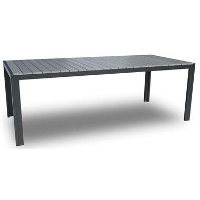SenS Line tuintafel Jersey   grijs   220x100x74 cm   Leen Bakker