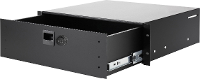 Adam Hall 87403ACL 19 inch rackschuiflade 3 HE Aluminium