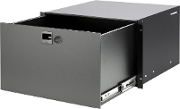 Adam Hall 87406CL 19 inch rackschuiflade 6 HE Staal