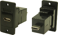 Adapter, Bus, inbouw USB poort Type C   USB stekker Type B CP30611X Cliff Inhoud: 1 stuk(s)