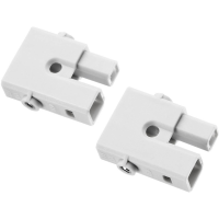 Adels Contact 145102 AC 162 STS 2 LED GREY Verbindingsstuk 1 stuk(s)