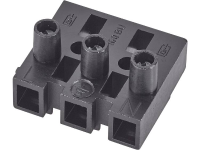 Adels Contact 11818 160 BU/5 DSS Verbindingsklem Flexibel:  2.5 Mm² Massief:  2.5 Mm² Aantal polen: 5 1 stuk(s) Zwart