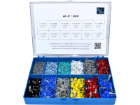 Vogt 4020 Assortiment adereindhulzen 0.14 Mm²   16 mm² Grijs, Lichtblauw, Turquoise, Wit, Rood, Zwart, Blauw, Geel 2110 stuk(s)
