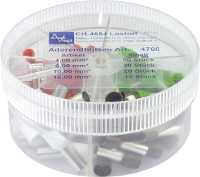 Vogt Verbindungstechnik 4760 Adereindhuls assortiment 4 mmÂ² 16 mmÂ² Oranje, Groen, Bruin, Ivoor 100 stuk(s)
