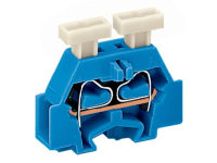 WAGO 261 304/341 000 Aderklem 6 mm Veerklem Toewijzing: N Blauw 200 stuk(s)