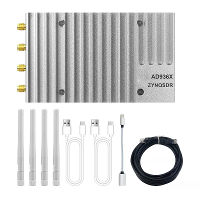 ADI Pluto+ SDR Software Defined Radio 70MHz tot 6GHz AD9363 FPGA Dual Core Gigabit Ethernet USB OTG Externe Klokonderste